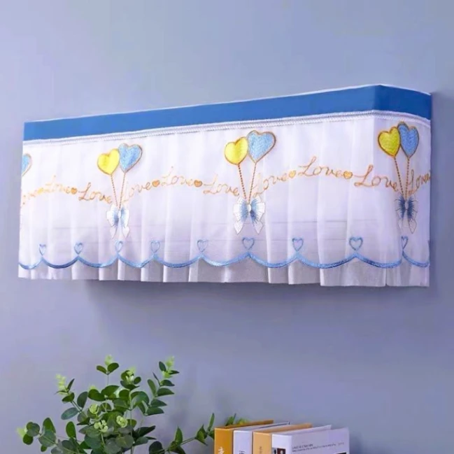 99cm/1Ton Embroidered Net Split AC Cover 6