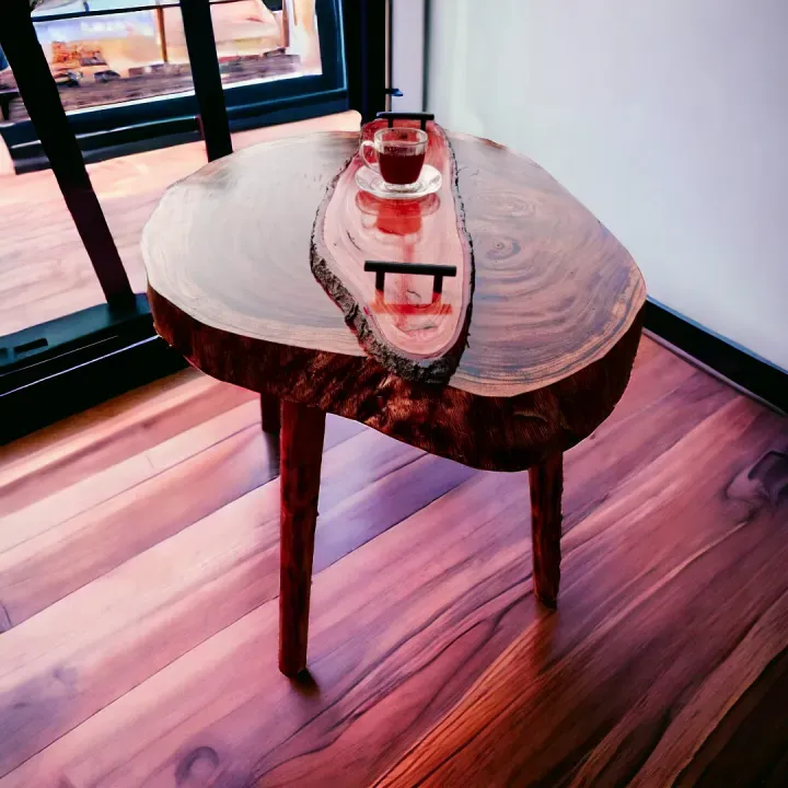Live Edge Long Tray For (6 Cups ) 3