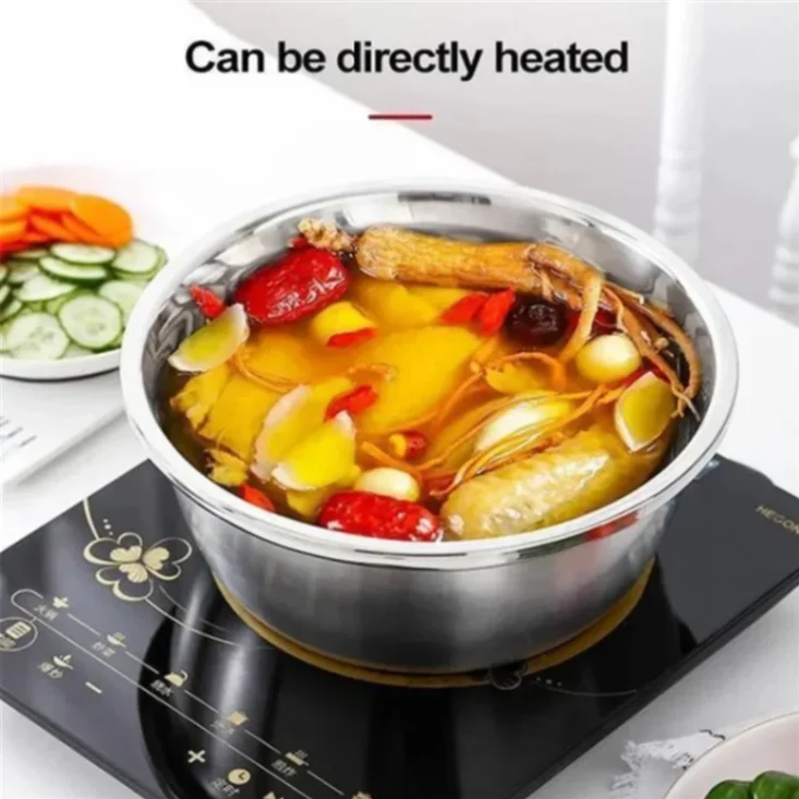 Stainless steel 3 in 1 vegetable cutter & drain basket 4