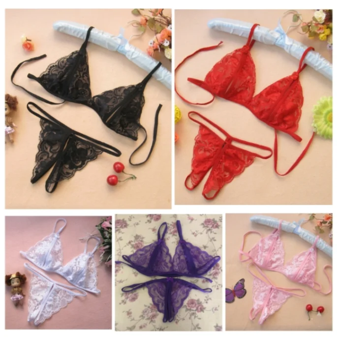 SexyButterfly Lace Net Bikini Set 2