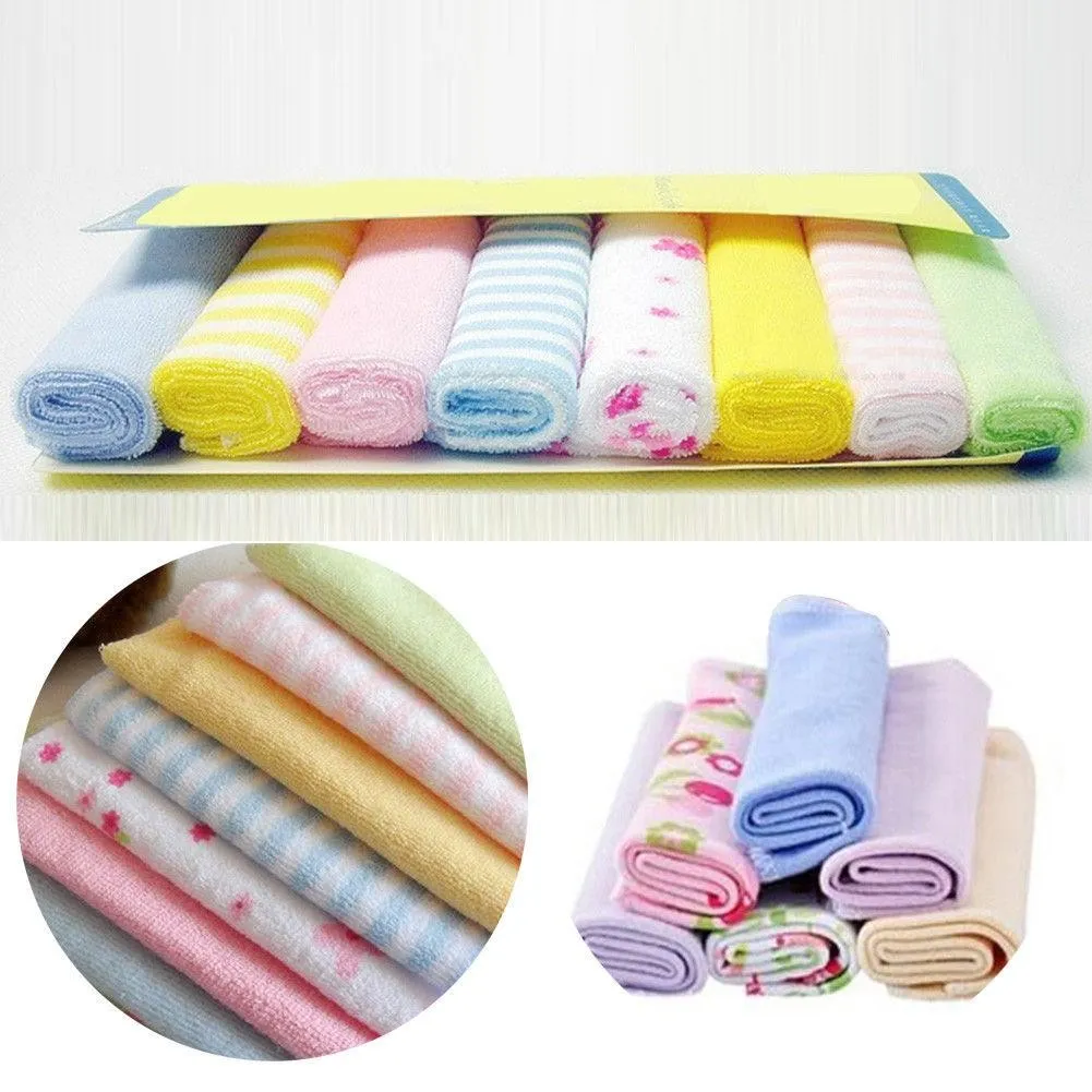 Newborn Baby Towel Set 8pcs 3