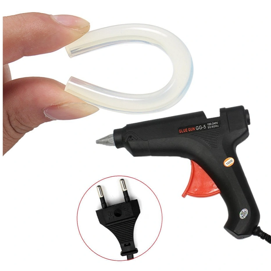 Combo Pack 100W Hot Melt Glue Gun With 5 Glue Stick 100 Watt Glue Gun For Diy Art Crafts Joint Repair 2