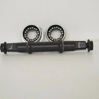 Bicycle BB Set Bottom Ball Bearing Full Set With Cup Nut Any Bicycle Accessories Bike 3