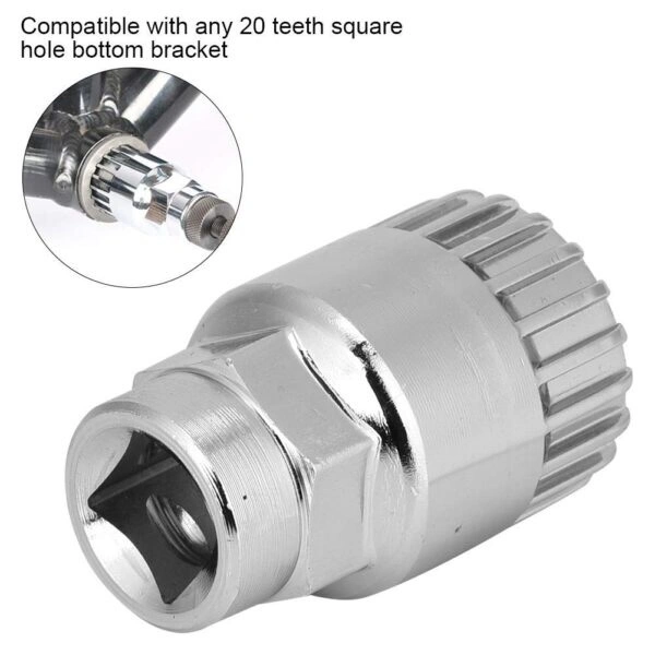 Mountain Bike BT0656 Bottom Bracket BB Cassette Cogs Repair Tool 20T 3