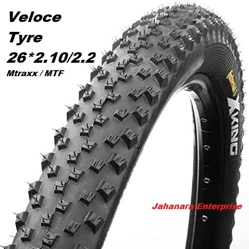 Bicycle Tire 26 2 2 Any 26 Veloce Brand MTF Tyre Mountain Bike Bicycle Accessories 1 pc 2