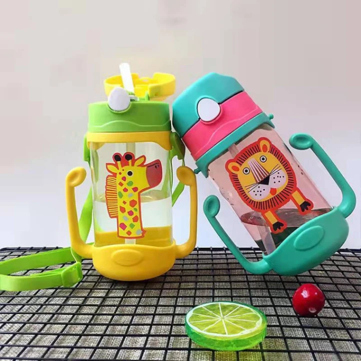 400ml Cartoon Water Bottle, Mum Pot, 3