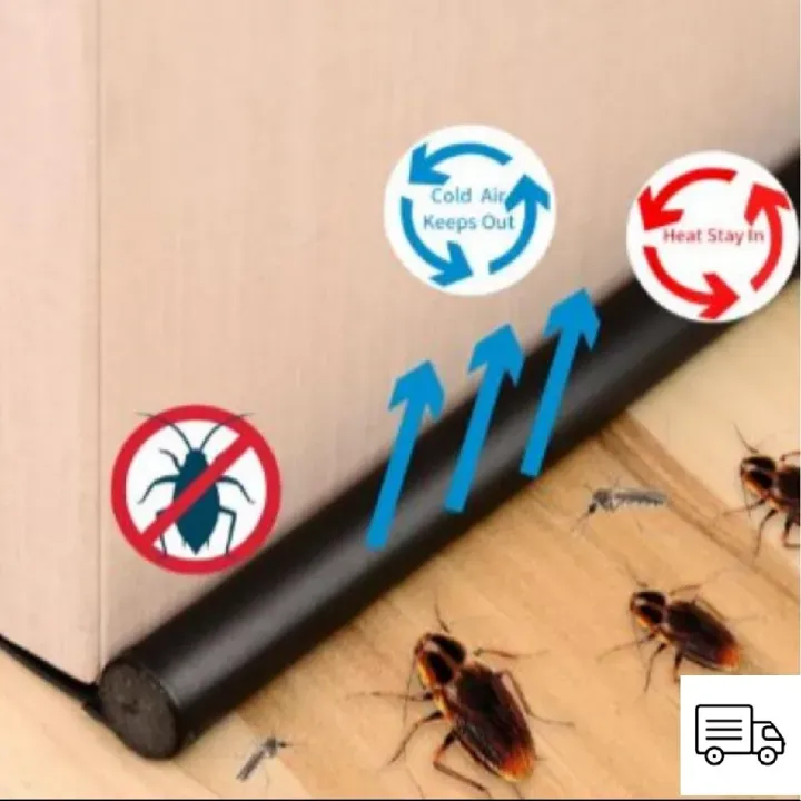 Flexible Door Bottom Sealing Strip, Door Draft and Dust Stopper, Door Air Stopper Bottom Sealing Strip, Door Draft Door gap and Dust Stopper Door Insect Protector 6