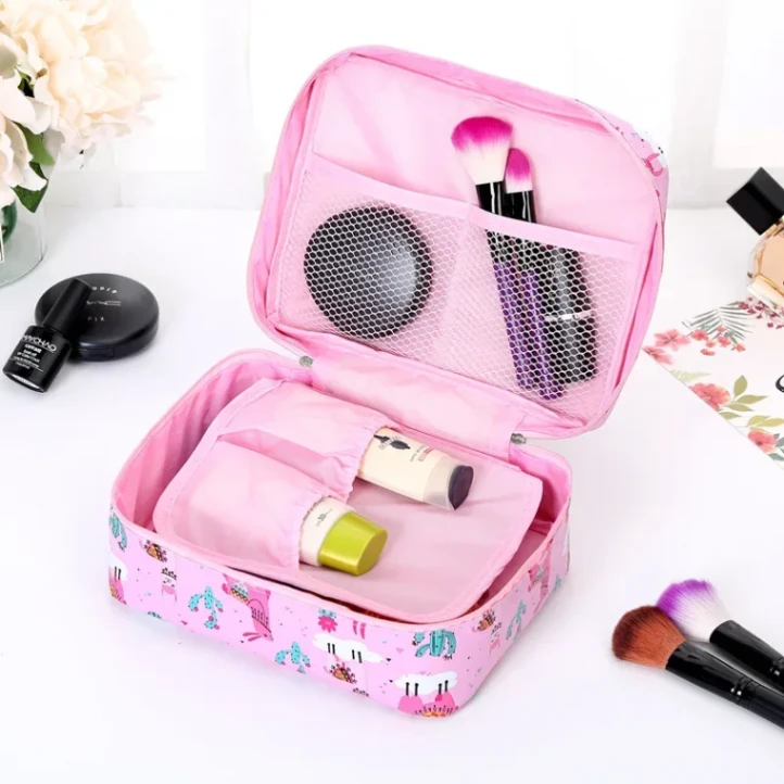 Women's Makeup Bag, Portable Cosmetic Travel Bag, Makeup Organizer Bag 6