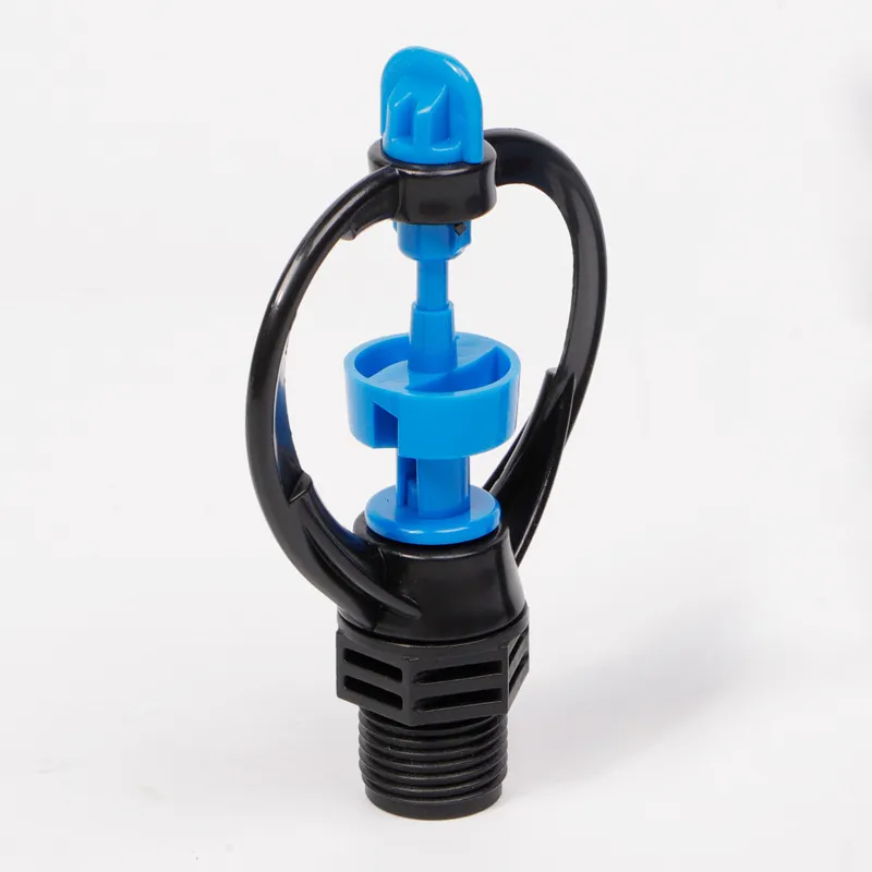 Automatic Rotary Nozzle Sprinkler - Water Jhorna - Agriculture Rotating Rain Sprinkler Garden Watering Accessories Greenhouse Water Nozzle - 1/2 Inch External Thread 4