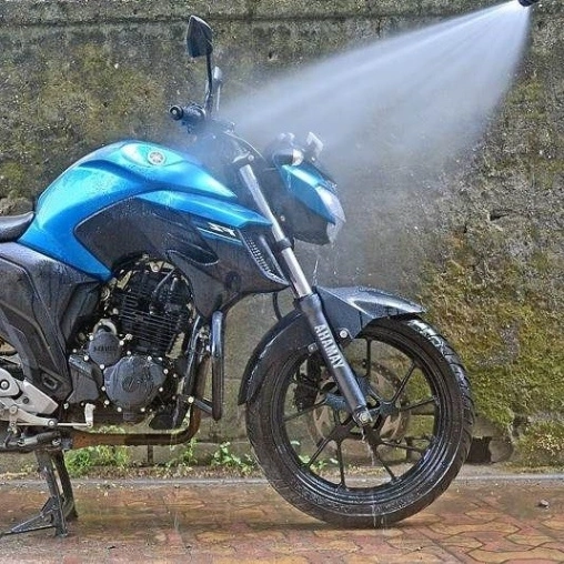 Portable Bike / Car Washer Combo Water Pump Hose Pipe Spray Gun Full Set, Water Pump for Bike Or Car Wash & Garden Irrigation 2