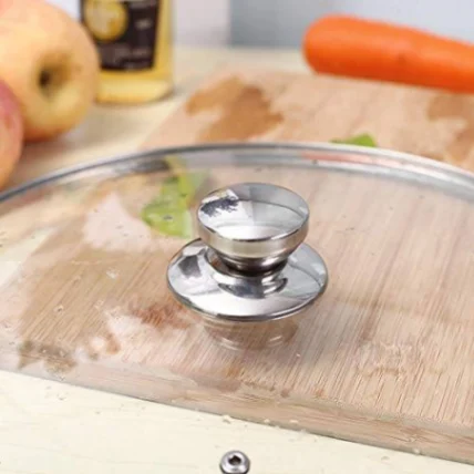 Stainless Steel Universal Pan Pot Lid Knob Handle Knobs Cookware Cover Replacement 4