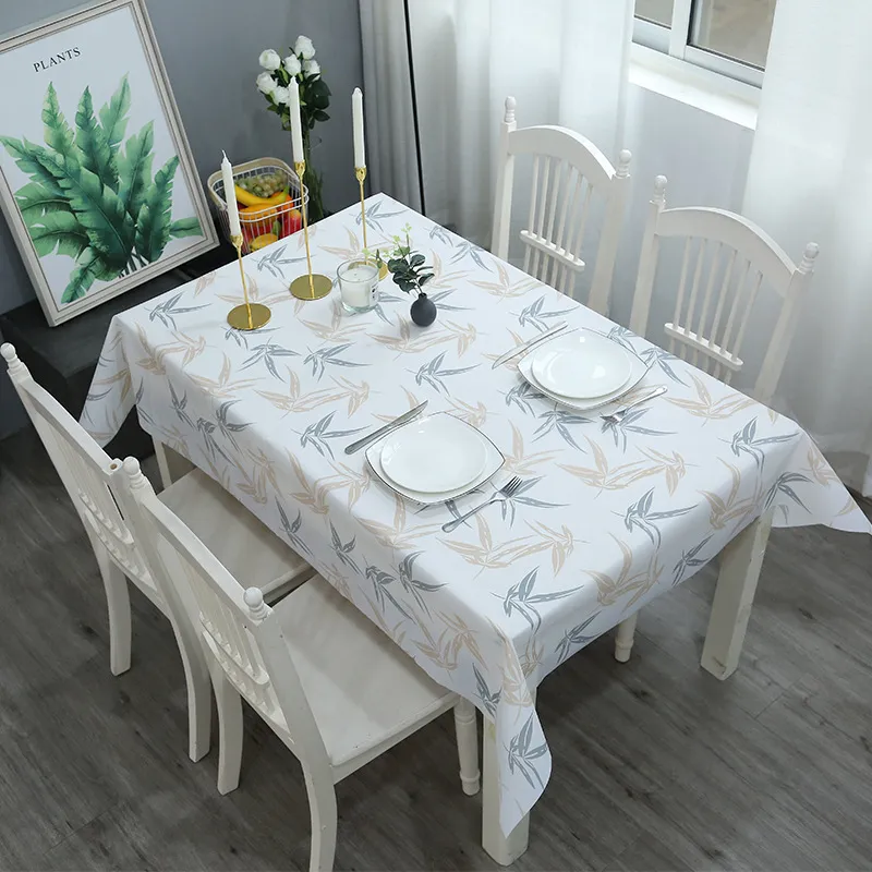 Protect Your Table With The Pvc Waterproof Oil-Proof Colorful Dining Linen Tablecloth Protector Roll - Functional Table Cover 5