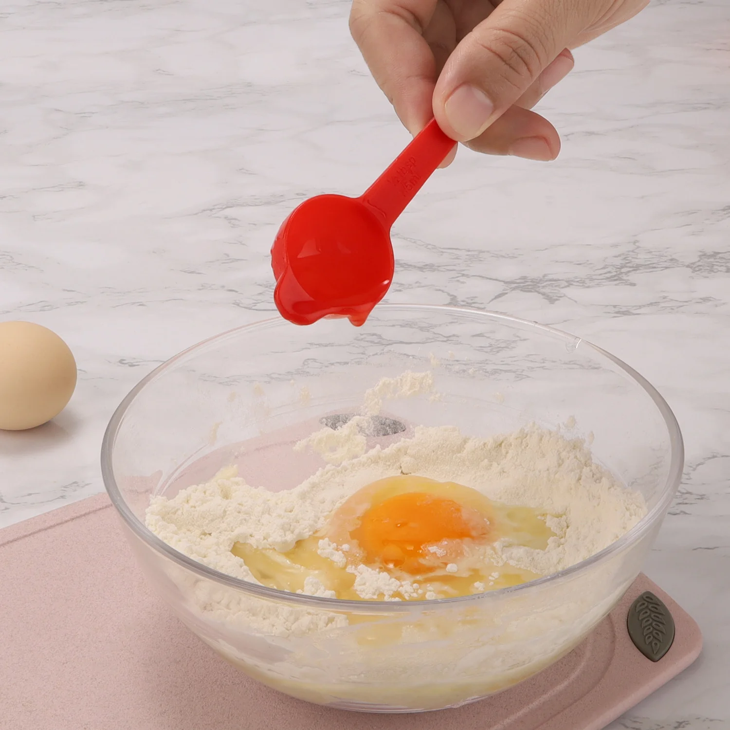 6 Pcs Measuring Cup Set, 6 piece measuring spoon set 4