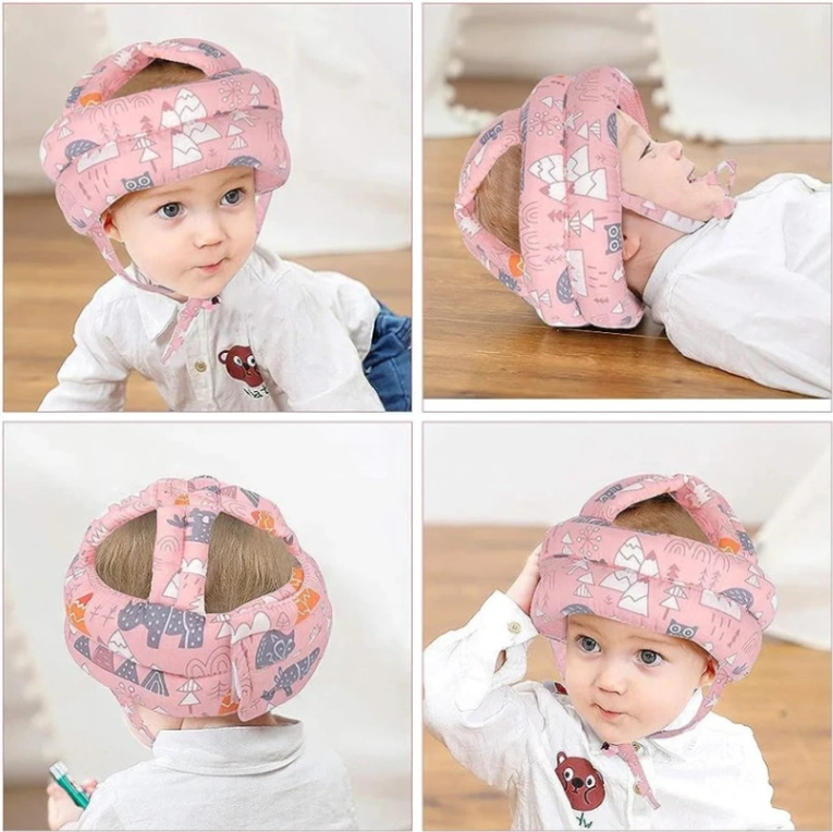 Kids Safety Head protector | Baby Safety Helmet Infant Toddler Breathable & Adjustable Head Cushion| Kids or baby safety Cap 4