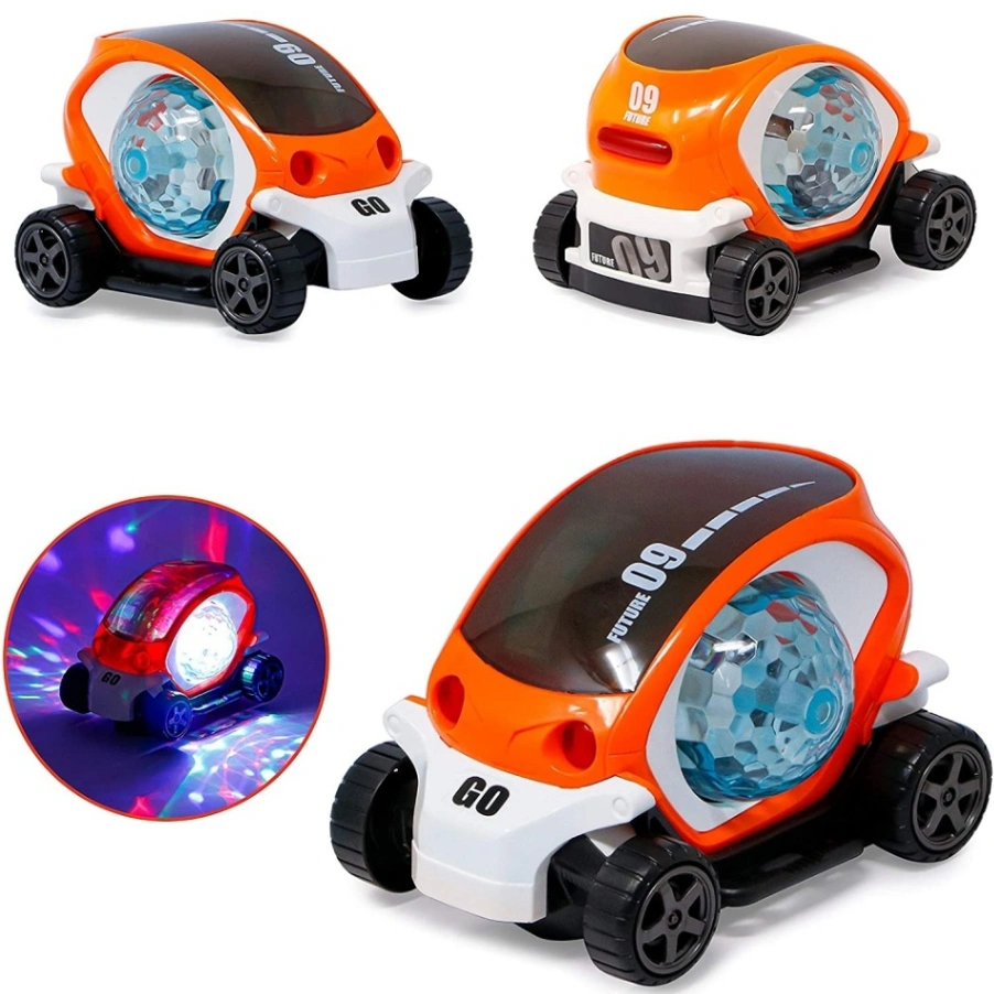 09 Future Car Rotate 360° with Flashing Light & Music 3D Electric Toy Cars for Kids. Didai 09 Future Car 2