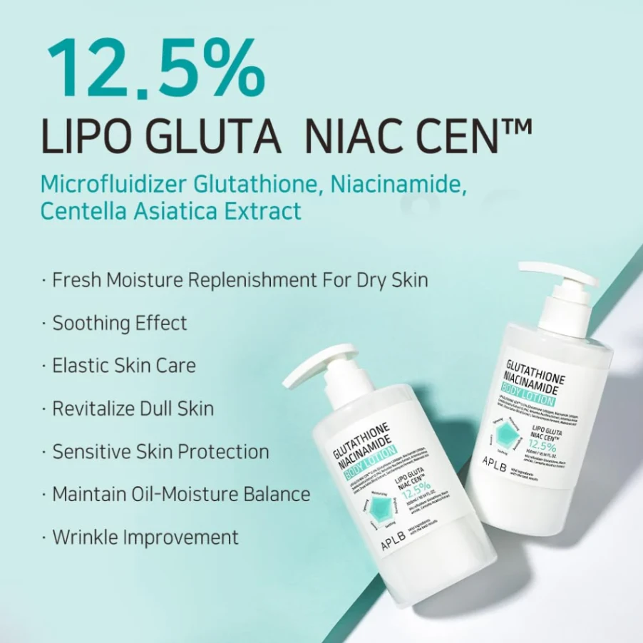 Aplb Glutathione Niacinamide Body Lotion 300ml 5