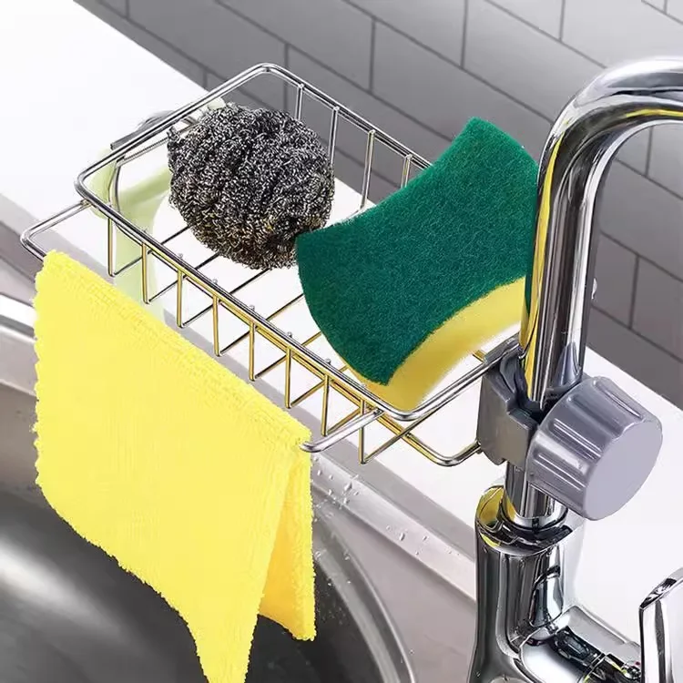 Faucet Rack Kitchen Sink Organizer Holder-1Pcs 3