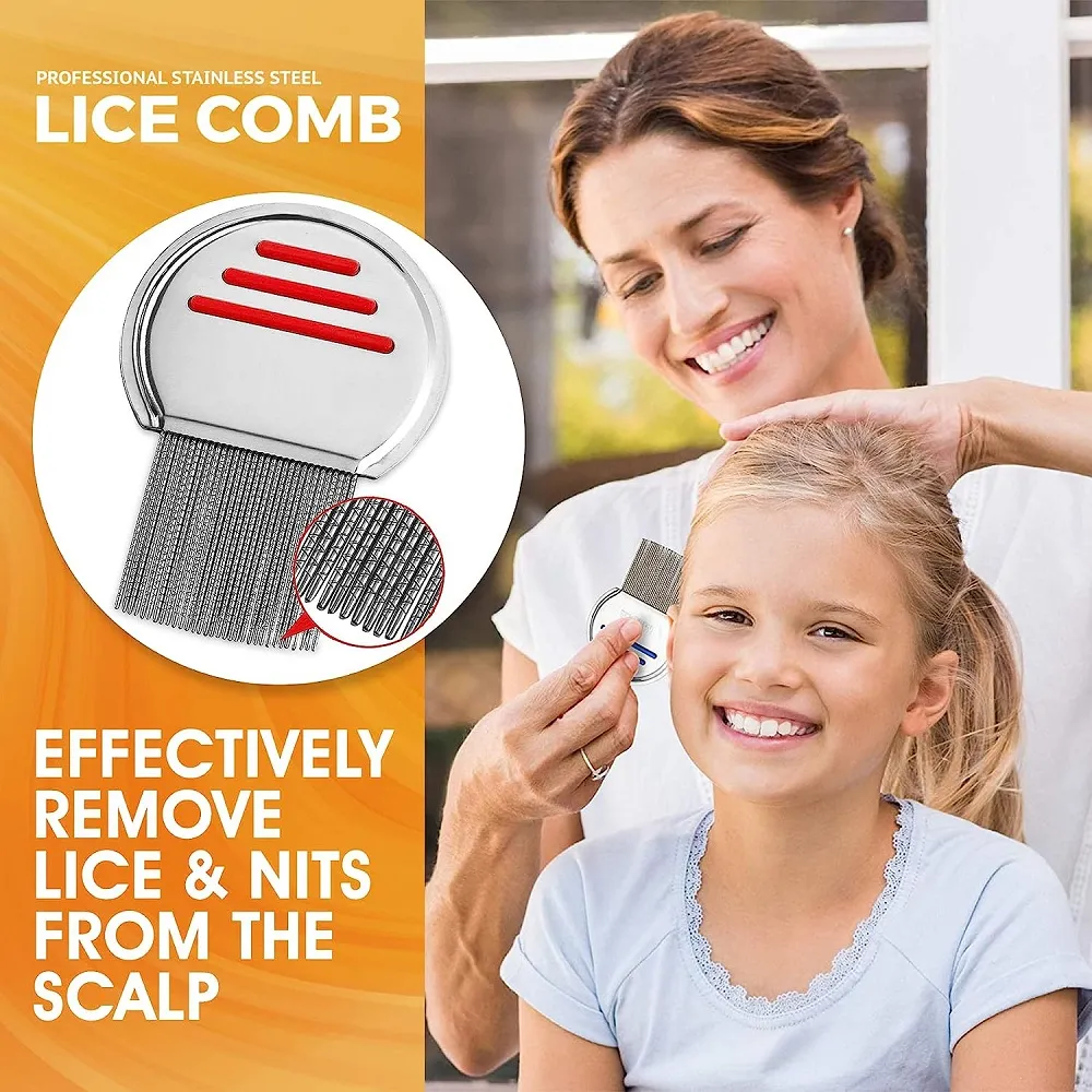 Stainless Steel Lice Removal Comb 5