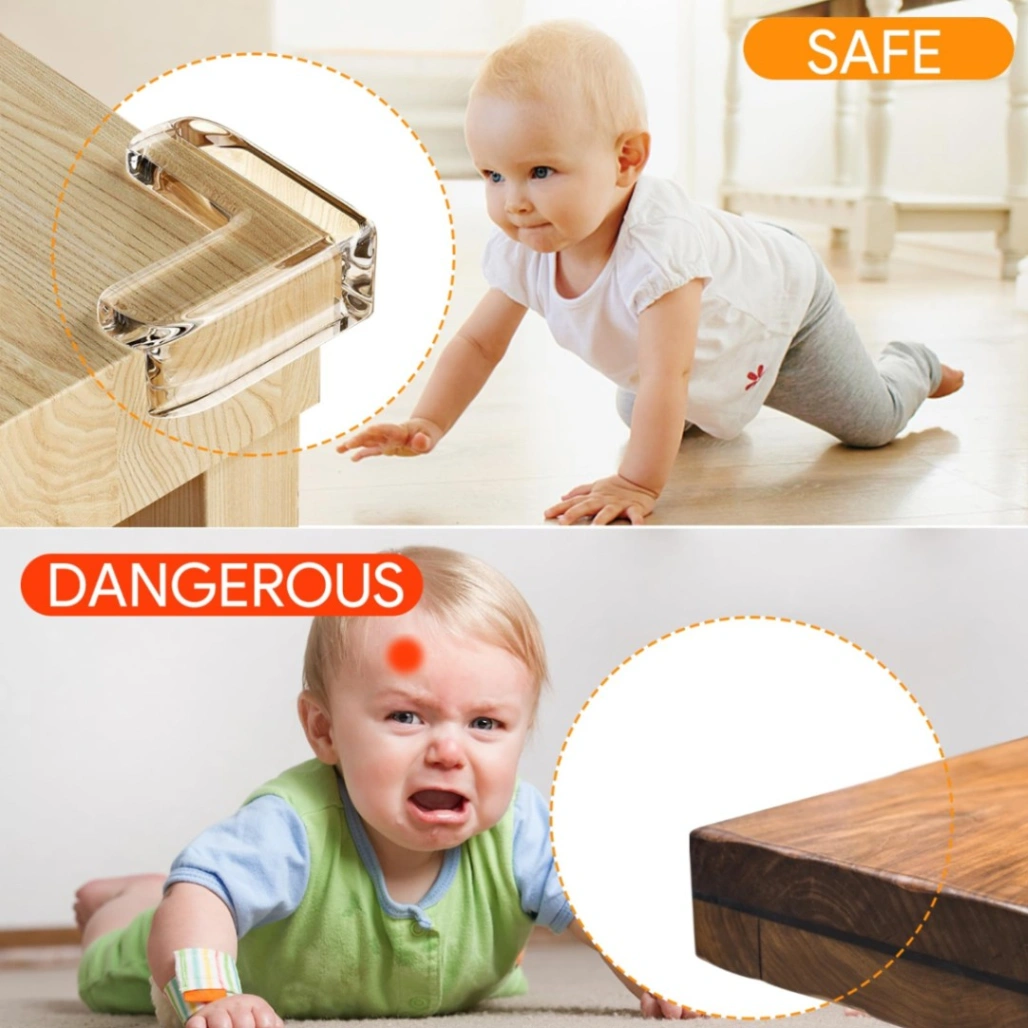 Baby Safety Table Corner Protector 4Pcs Set 5