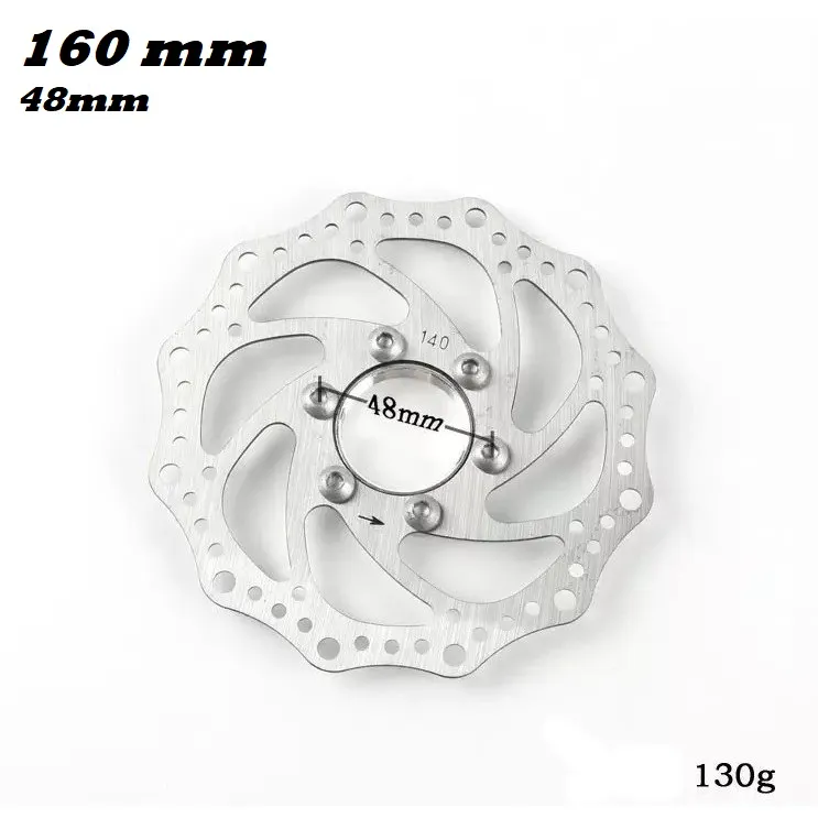 44 48mm Disc Brake Rotor Center Lock 6 Bolt Rotor Adapter Aluminium MTB Road Bicycle Disc Brake Rotor Convert Adapters 3