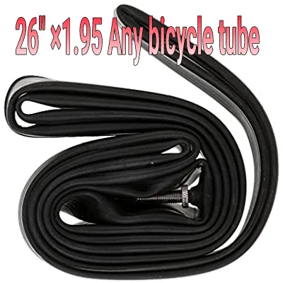 Bicycle Tube 26 1 95 Any Aluminium Steel Metal Mountain Bicycle Riksha Nojel Tube 26 Heavy Duty 2