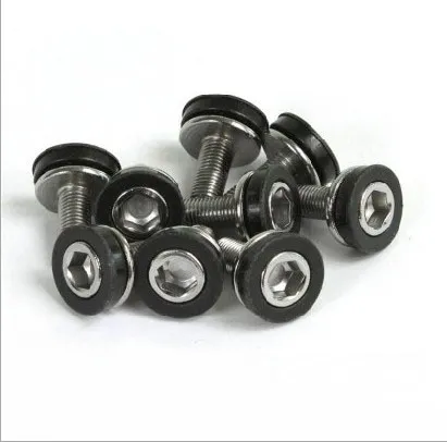 Bicycle Crank in the shaft screw fixing nut universal dead flying pedal screw NutBolt Bicycle Accessories 2 pcs 2