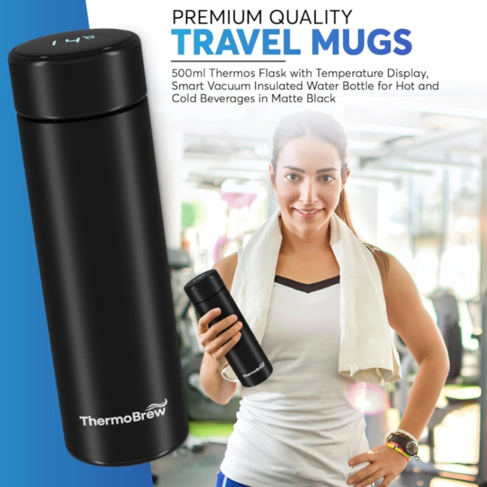 Smart LED Display Water Bottle Feature 6