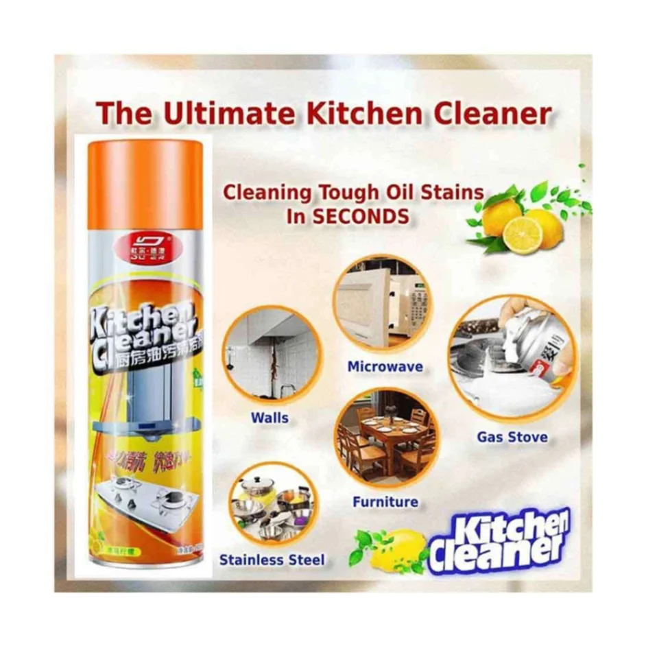 Kitchen Cleaner, Foam Cleaner Spray 5