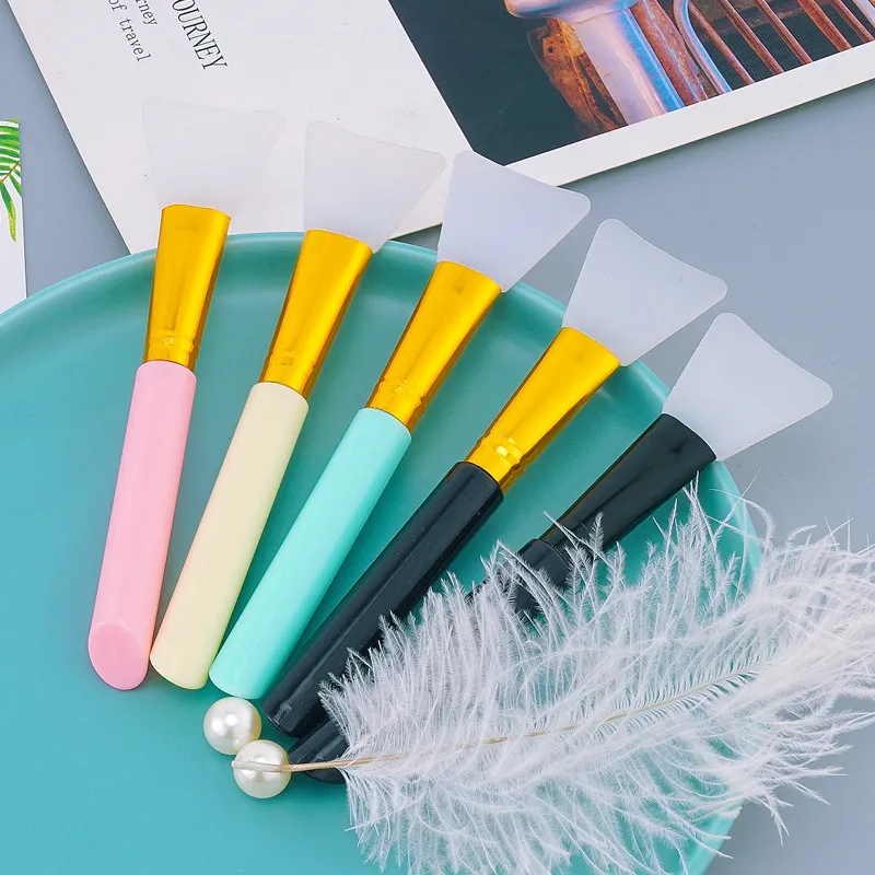 Facial mask applicator makeup brush 2