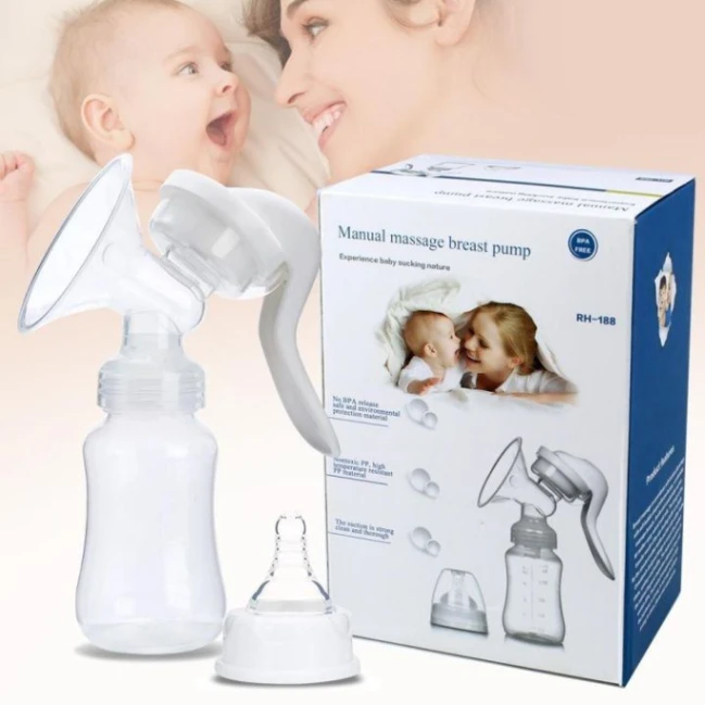 Manual Massage Breast Feeding Pump RH-188 7