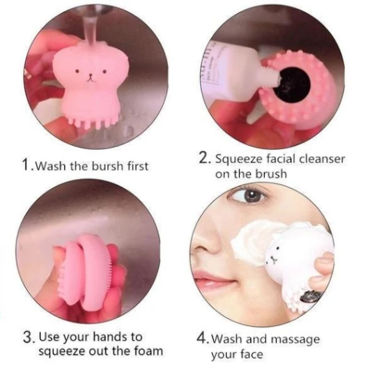 Octopus face cleanser 5