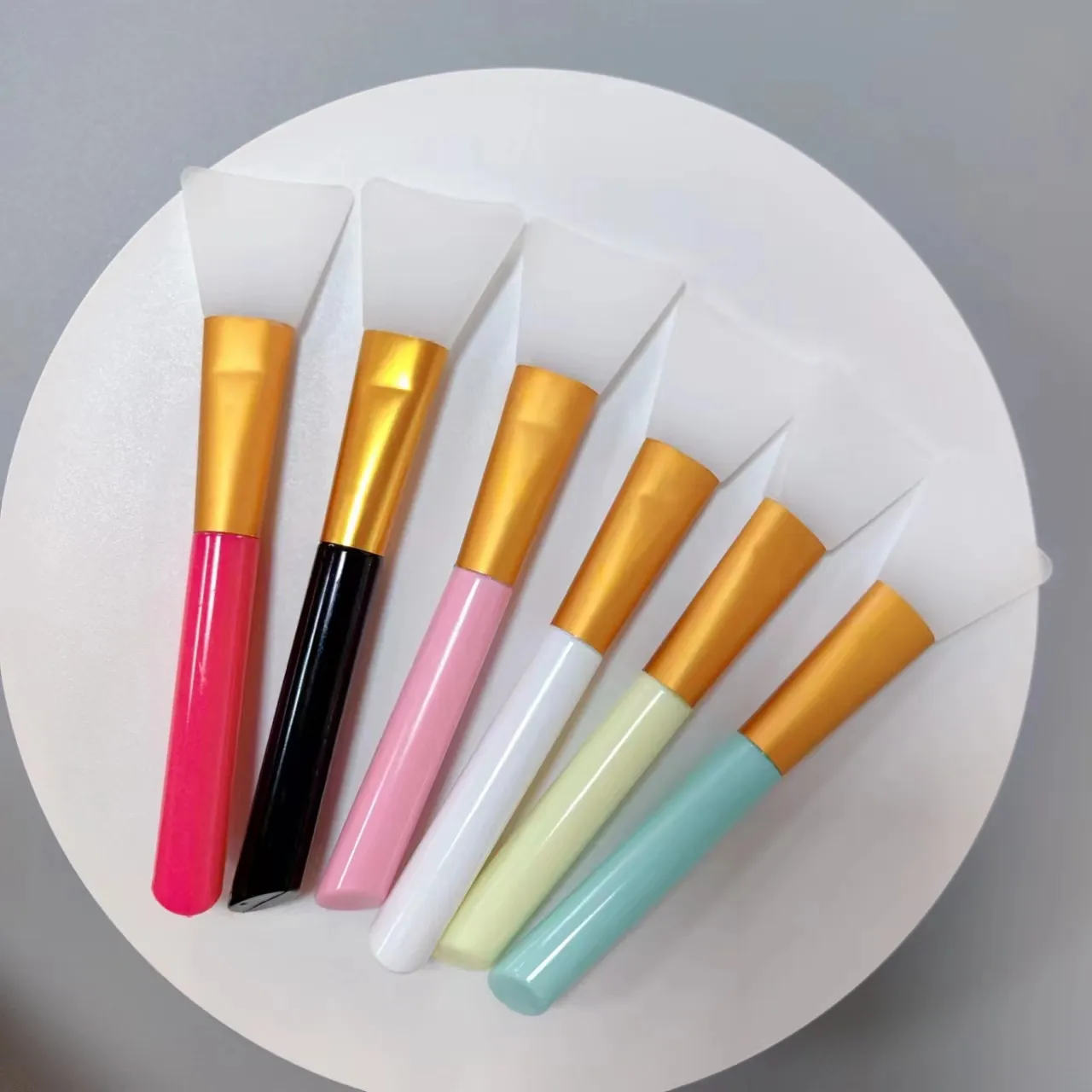 Facial mask applicator makeup brush 7