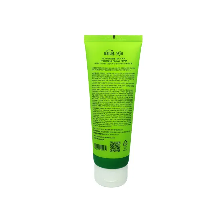 Nature Skin Jeju Green Tea CICA Hydrating Facial Foam 152 ml 2