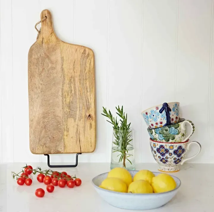 Handmade Mango Wood Chopping Board - Cheese Board - Cutting Board - Serving Platter- Wooden Serving Tray - Chopping Block - Charcuterie 4