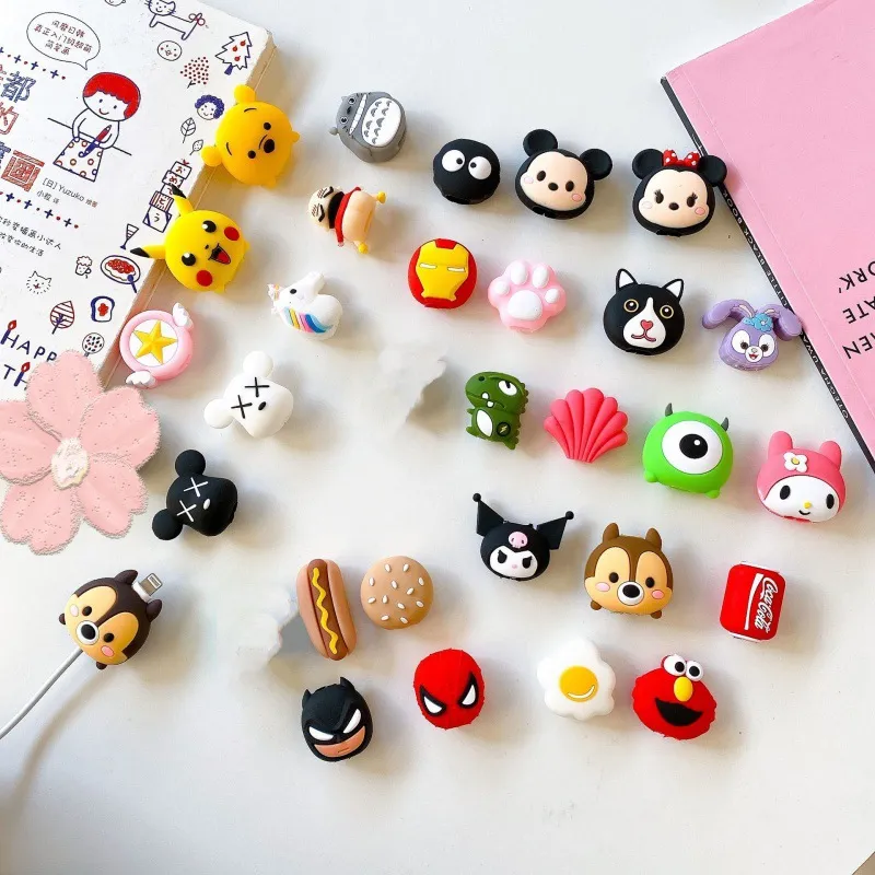 3D Cute Cartoon Designs Protective Case-2Pcs 2