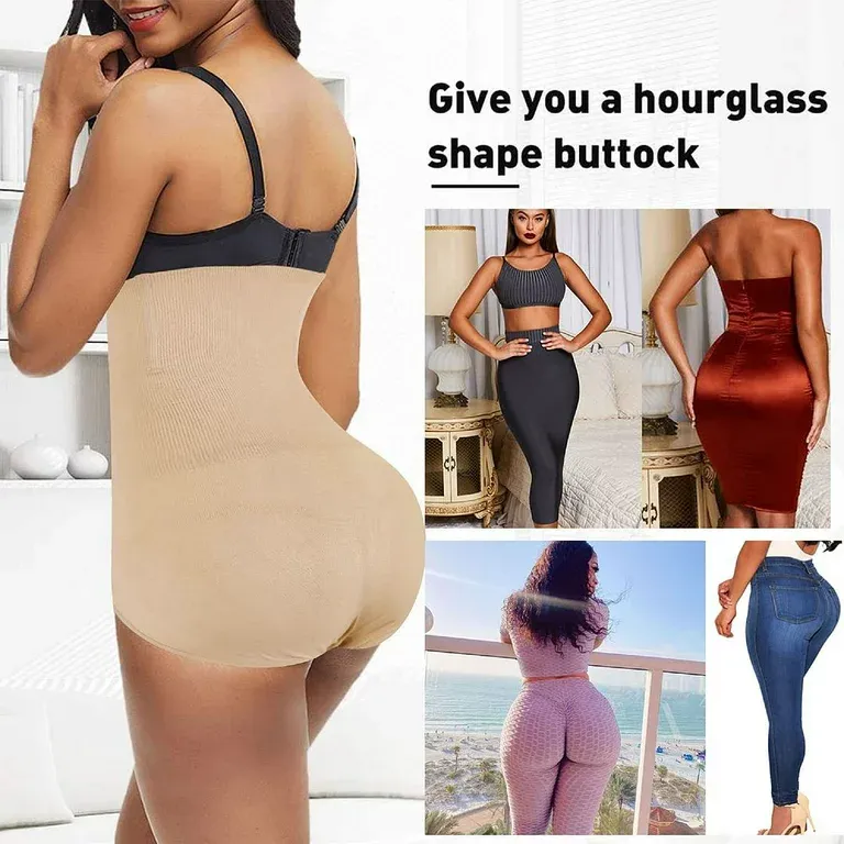 Women Body Shaper Tummy Control Shorts Slimming Underwear High Waist Shaping Panties Thigh Slimmer Safety Short Pants Shapewear 6