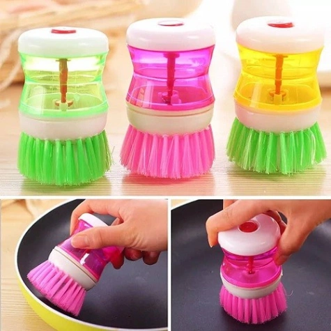 Scrubber Hydraulic Pressure Cleaner Kitchen Cleaning Dish Brush 5