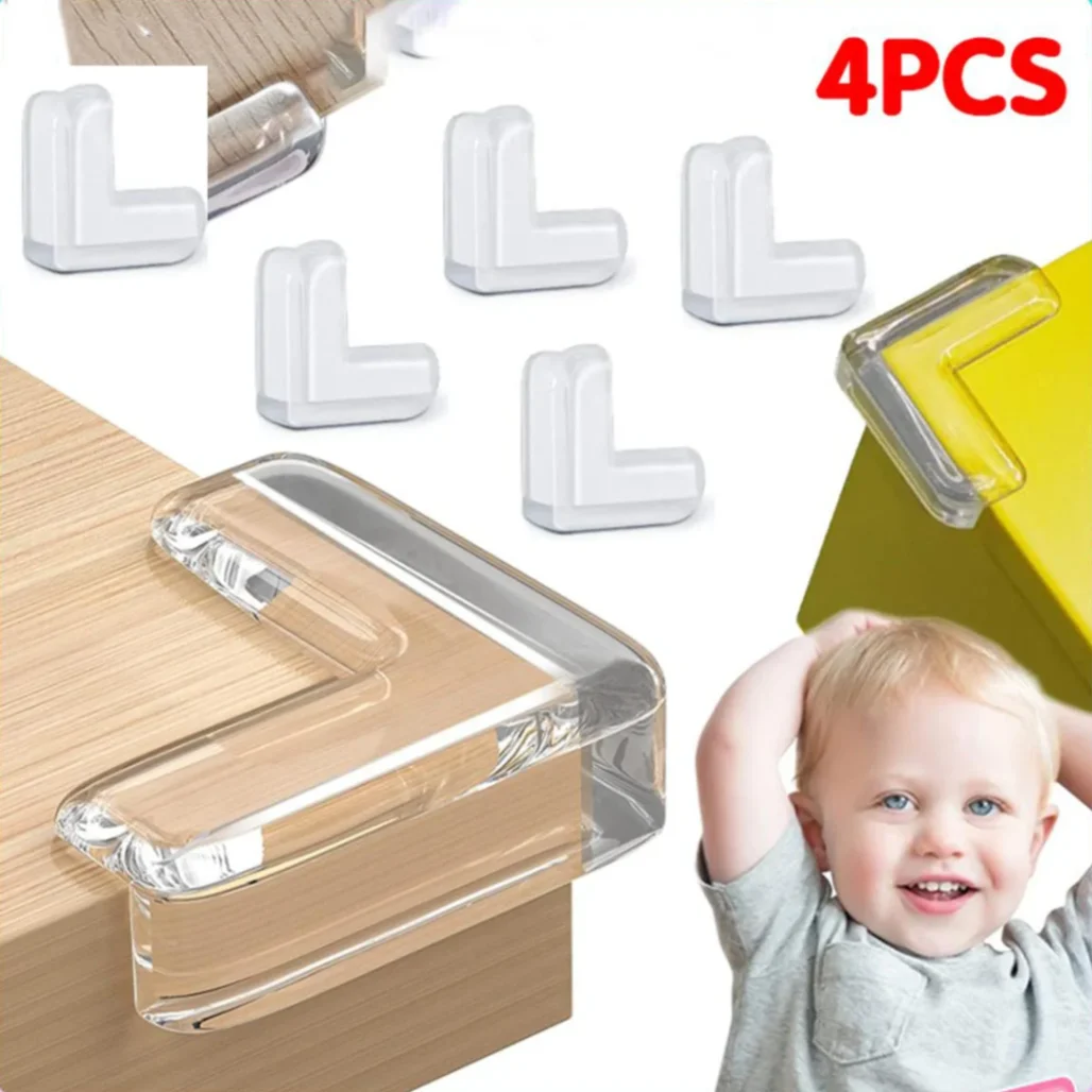 Baby Safety Table Corner Protector 4Pcs Set 2