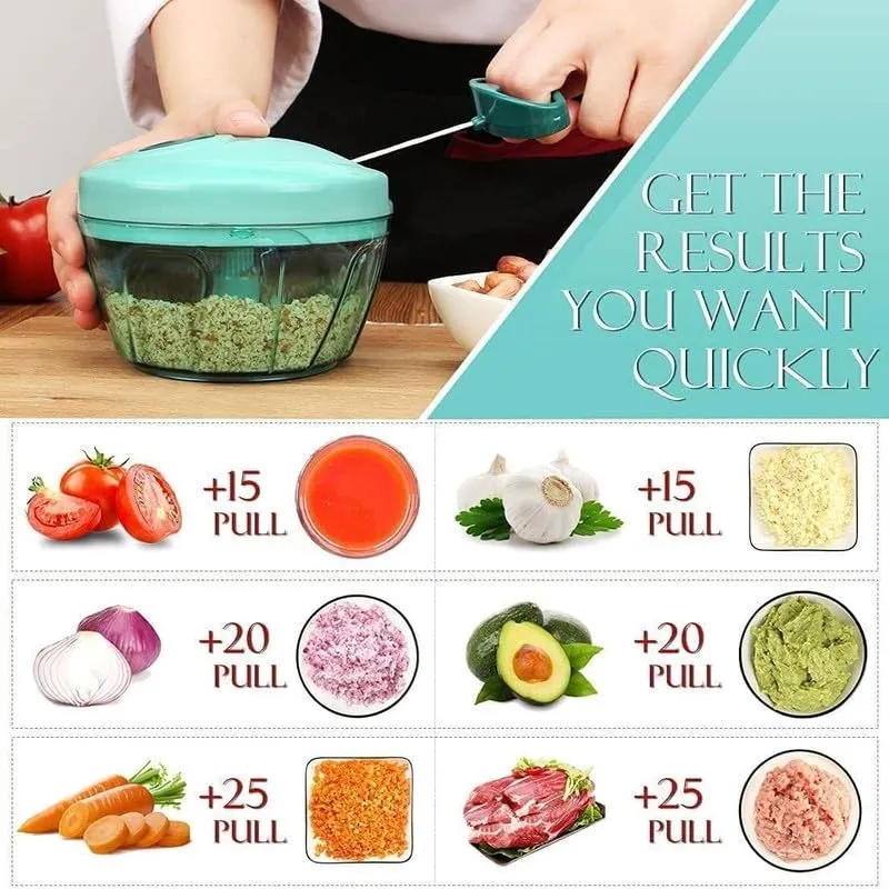 Anjani 2 in 1 Vegetable Cutter Vegetable Chopper 5