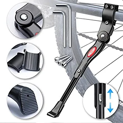 Bicycle Stand Side Kick Aluminium Malaysia Adjustable Alloy Stand Bicycle Accessories 3