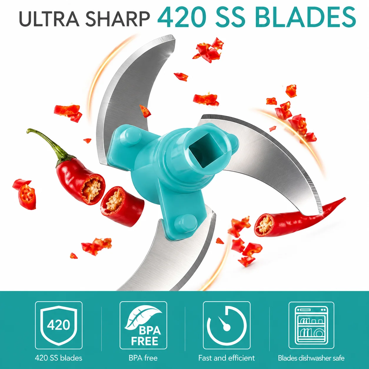 Anjani 2 in 1 Vegetable Cutter, Vegetable Chopper 2