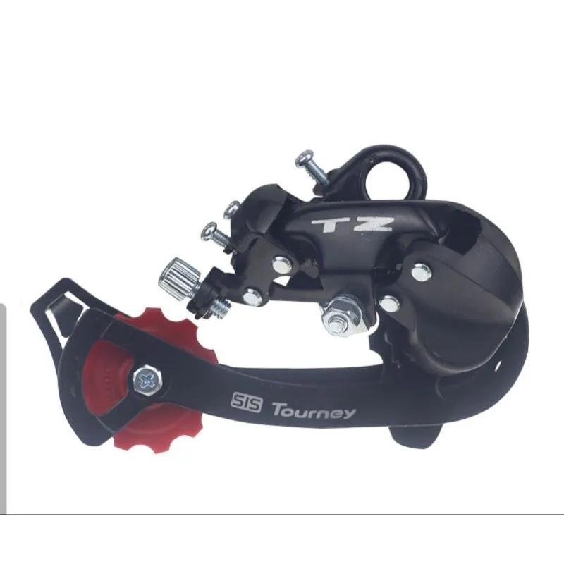 Bicycle SHIMANO Tourney RD TZ50 Rear Derailleur 6 7 speed Hanger Mount Direct MountBlack 2
