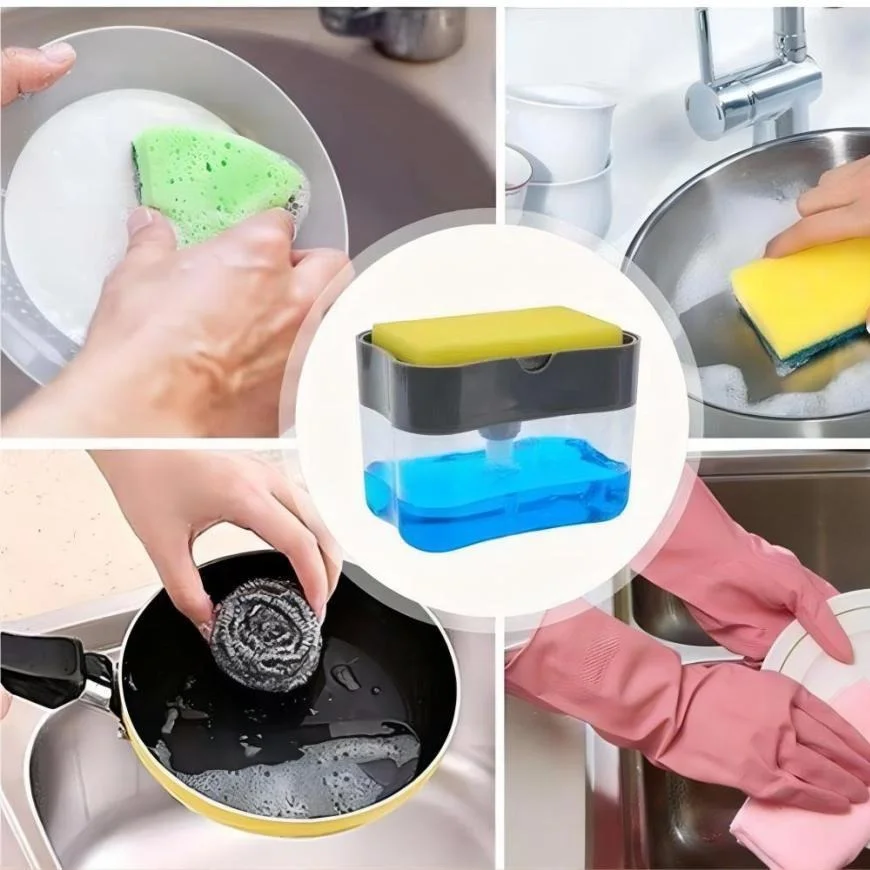 Soap Pump & Sponge Caddy 3