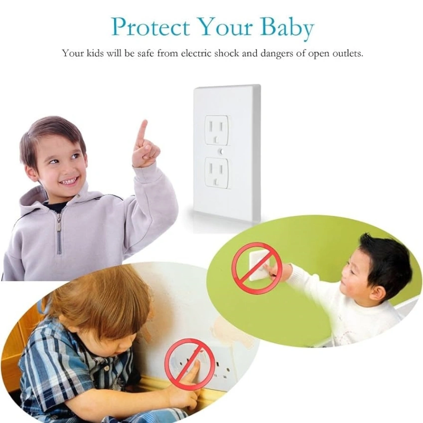 10pcs Baby Safety Electrical Socket Cover, Multiplug Safety Guard, Electric Socket Plug Protector 6