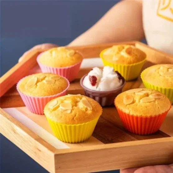 Silicone Cupcake Mold - 12pcs 4