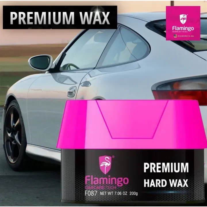 Flamingo Premium Hard Wax Polish (Instant Shine) For Car / Motorcycle - car accessories 2
