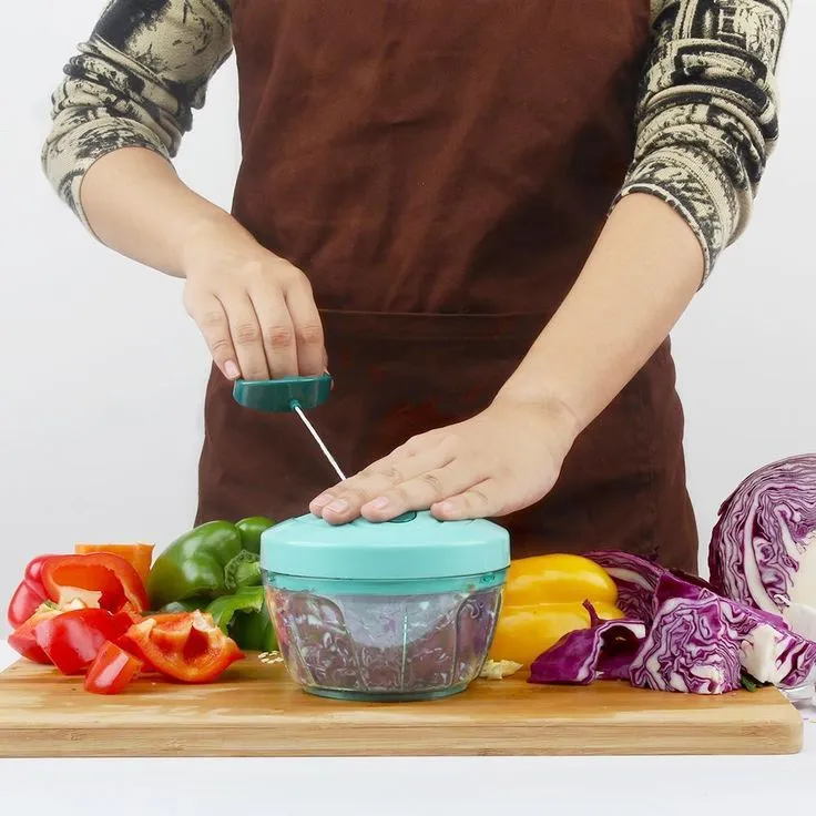 Anjani 2 in 1 Vegetable Cutter Vegetable Chopper 3