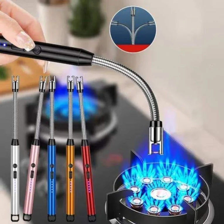 Rechargeable USB Electric Lighter for Candle, Camping, BBQ Arc Plasma USB Rechargeable Lighter 2
