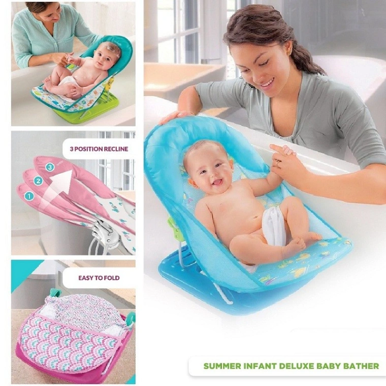 Deluxe Baby Bather Shower Bath Tub 5