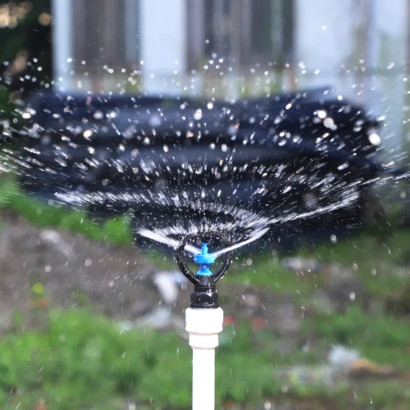 Automatic Rotary Nozzle Sprinkler - Water Jhorna - Agriculture Rotating Rain Sprinkler Garden Watering Accessories Greenhouse Water Nozzle - 1/2 Inch External Thread 6